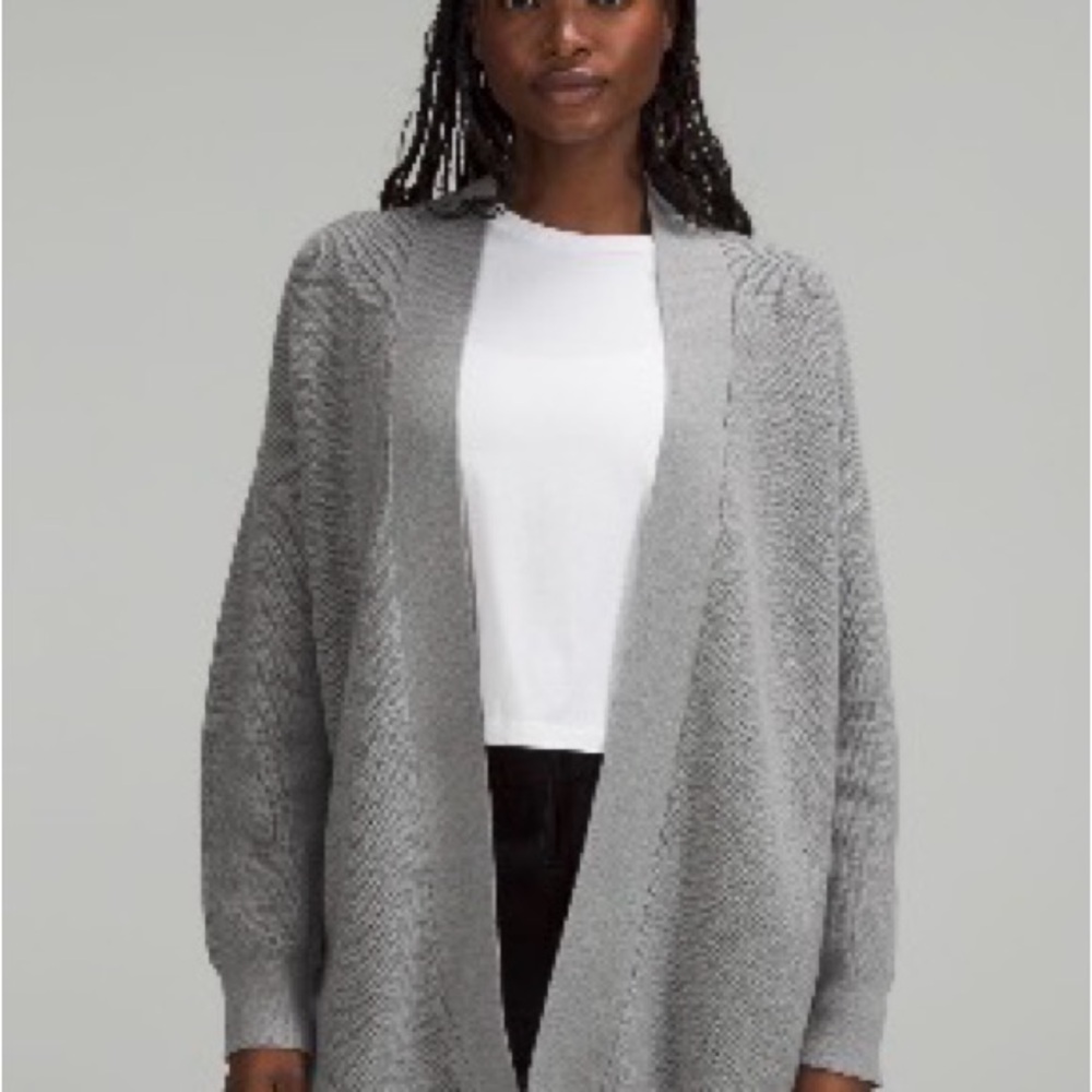 Merino Wool Blend Lululemon Cardigan